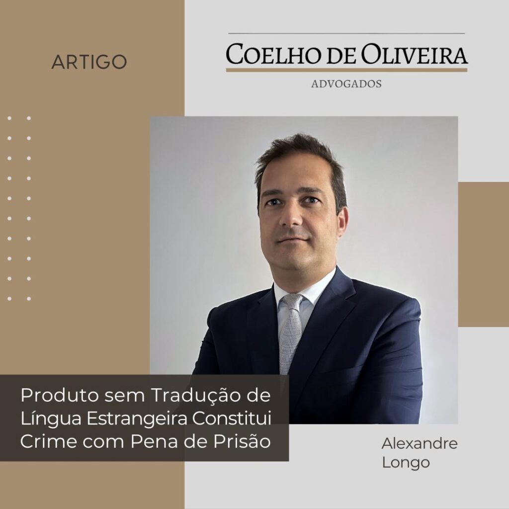 Produto sem Tradução de Língua Estrangeira Constitui Crime com Pena de Prisão