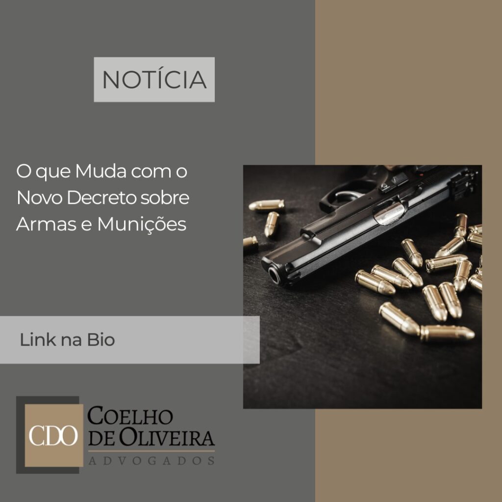 O que Muda com o Novo Decreto sobre Armas e Munições